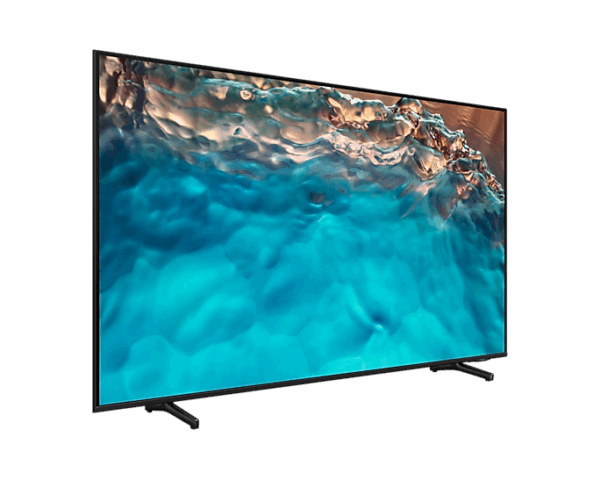 Samsung 85" LED 4K Crystal UHD Smart TV with Air Slim Design, Smart Hub, HDR, Motion Xcelerator, OTS Lite, Solarcell Remote 85BU8000