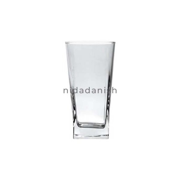 Pasabahce Carre 6pcs Long Tumbler 305cc V Block Antimicrobial Technology 41300