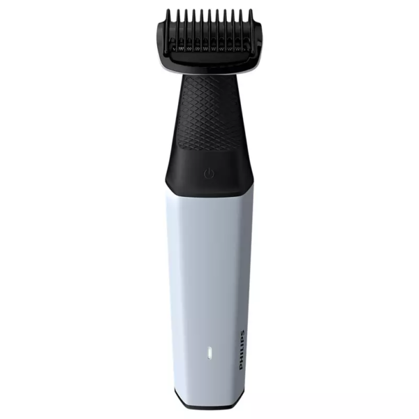Philips Cordless Bodygroom & Intimate Areas Trimmer, Clinically Tested for Sensitive Skin, 40 min Runtime, Bi-directional Trimmer and 3mm Comb Series 3000 BG3007