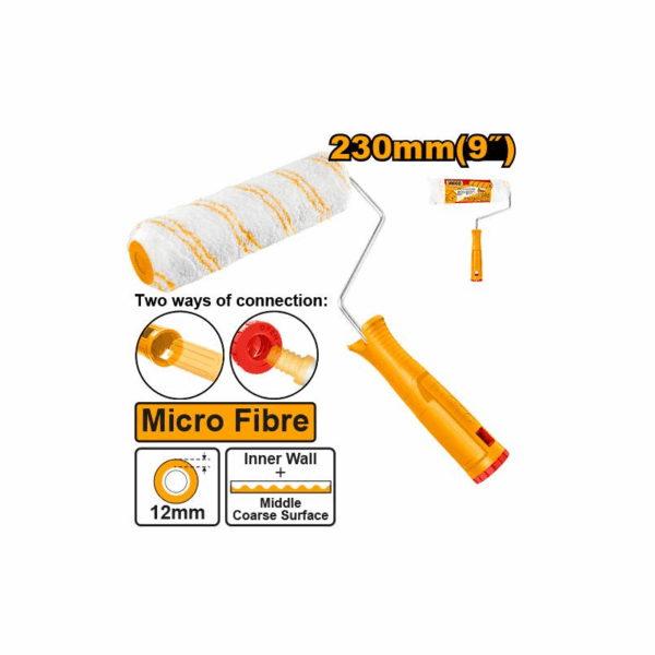 Ingco Cylinder Brush 230mm/9" Inner Wall Acrylic HRHT282302