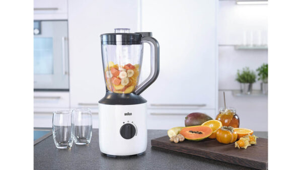 Braun Blender 2L 800w PowerBlend TriAction Technology Fine Blending Smooth Crush Blade JB301AI