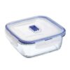 Luminarc Pure Box Square Food Container 122cl Flat Rim P3552