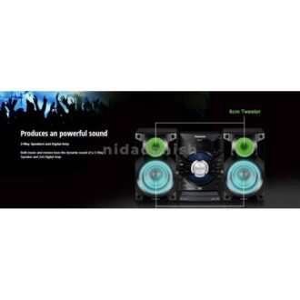 Panasonic HI-FI 3900W DVD CD MP3 Bluetooth 2 USB SC-VKX25GS-K