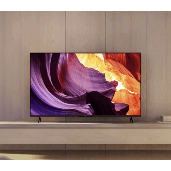 Sony 55" LED 4K HDR Smart Google TV, Triluminos Display, Dolby Vision & Atmos, Motionflow XR Technology, 4K X-Reality Pro, Bravia Cam with Gesture Control, Bezel Design KD-55X80K