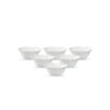 La Opala Soup Bowl 6pcs Classique White 125mm/6cm LC125