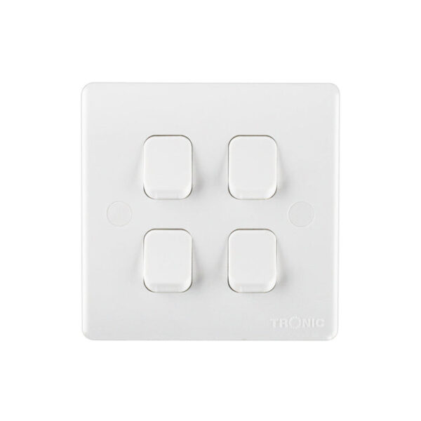 Tronic 4 Gang 2 Way Switch