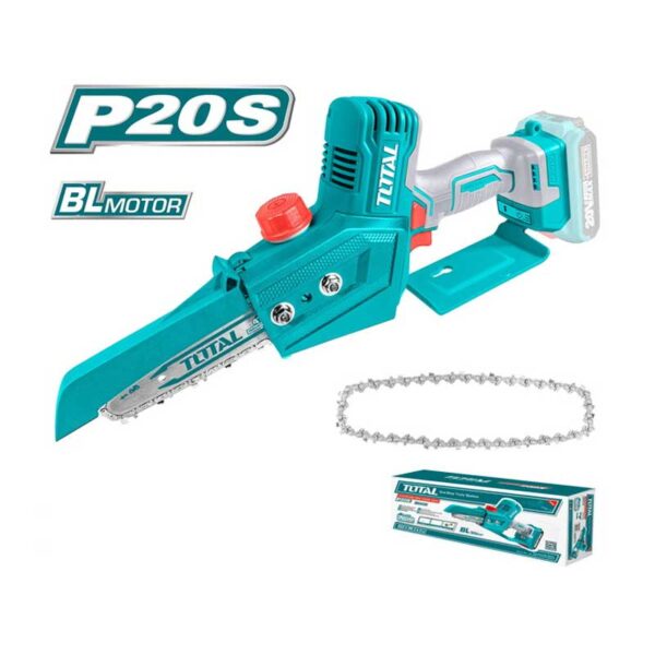Total Chain Saw Cordless Lithium-Ion 6" Mini TGSLI2068