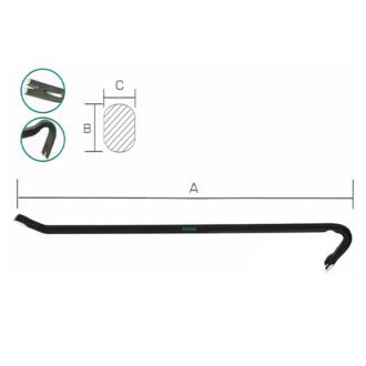 Total Claw/Wrecking Bar 24” THT431242