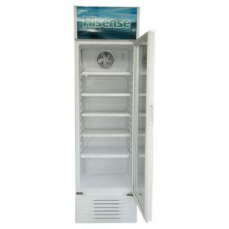 Hisense Beverage Cooler 282L Single Door, Light Box, Frost, White FL-37FC