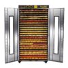 Generic Commercial Fruit & Vegetable Dehydrator Machine 64 Trays Stainless Steel