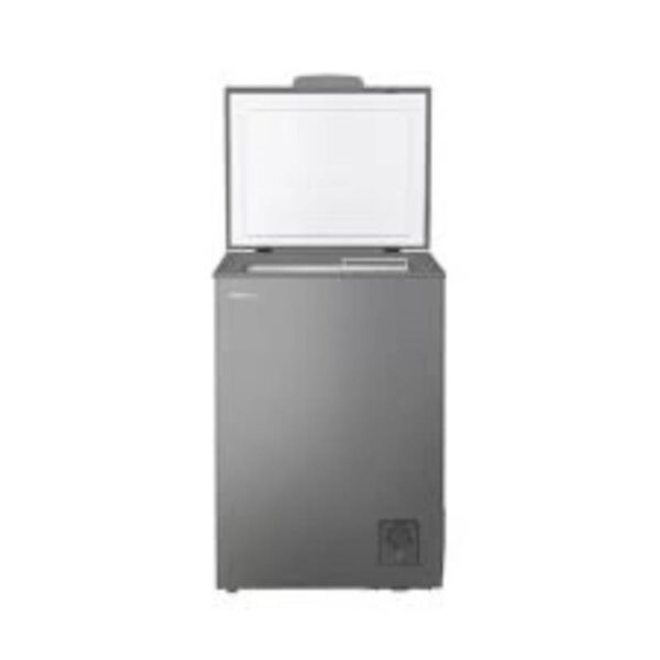 Hisense Chest Freezer 95L Easy Cleaning, Side Handle, Keep For 135H, Easy Cleaning, My Fresh Choice Technology, Grey H125CFS