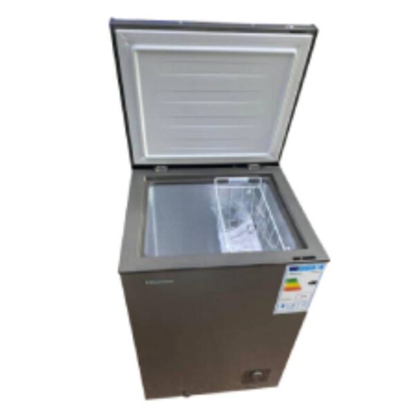 Hisense Chest Freezer 95L Easy Cleaning, Side Handle, Keep For 135H, Easy Cleaning, My Fresh Choice Technology, Grey H125CFS
