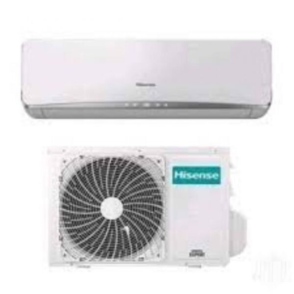 Hisense Wall Split Air Conditioner 9000BTU with Inverter, Ultra Quiet, Fast Cooling, High Efficiency AS-09TR4SYDDB03