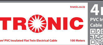Tronic 4 mm Flat Twin Cable