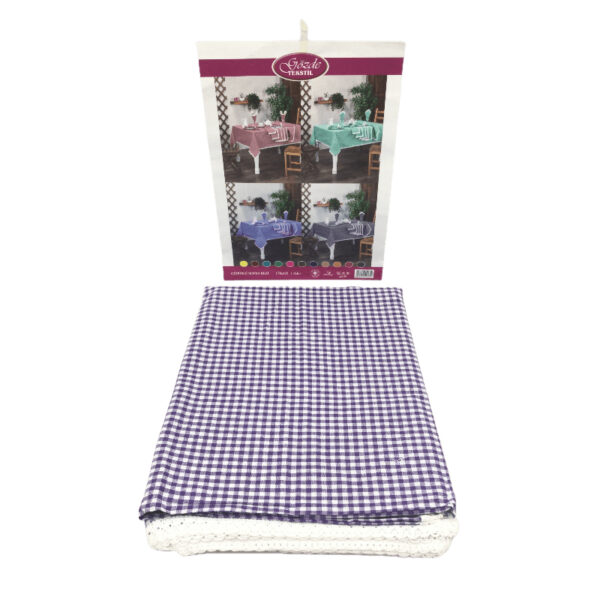Gozde Table Cloth 170x170 Guipare Multi Color GE2