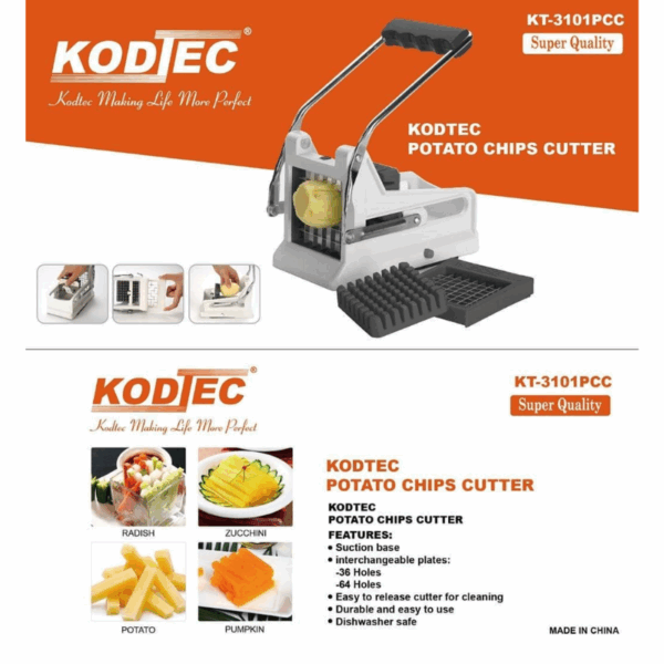 Kodtec Potato Chips Cutter with 36 Holes & 64 Holes KT-3101PCC