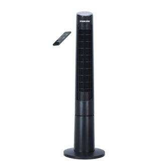 Nikai Tower Fan 45W Shaded Pole Motor 59db Noise Reduction Silent Tower Fan Remote Powe