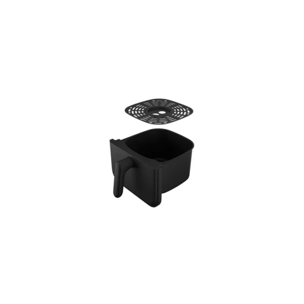 Evvoli Air Fryer 4L Timer Temperature Adjustable Control and 8 Preset Programs 1400W Black EVKA-AF3801B