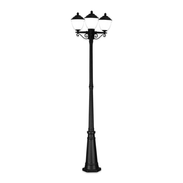 Tronic 3 Headed 2 Metres Pole Light