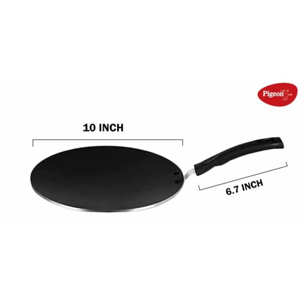 Pigeon Tawa Non-Stick Concave 25cm Aluminium Multi Tawa Pancake Pan Flat Pan Dosa Pan 260