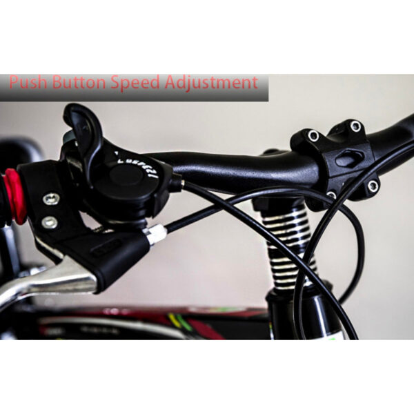 Generic Mountain Bike Fat Tyre Heavy Duty155 x 25 x 78cm Red & Black