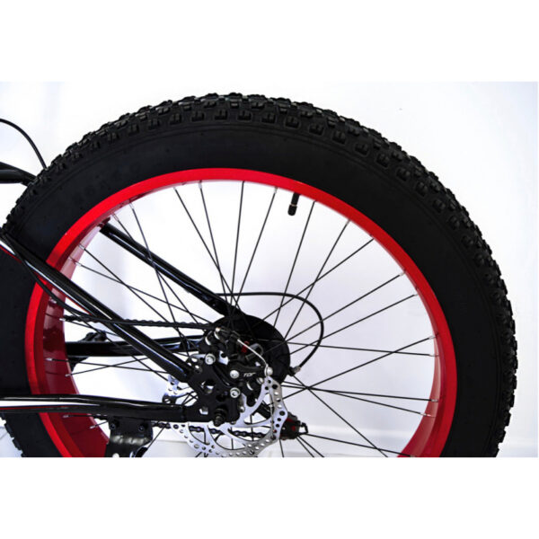 Generic Mountain Bike Fat Tyre Heavy Duty155 x 25 x 78cm Red & Black