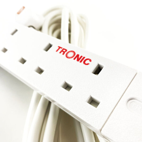 Tronic 4 Way Extension Socket