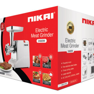 Nikai Meat Grinder 2400W 2 Steel Blades NMG745U
