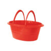 Cello Oval Basin 18 Litres Multi-Color 470 x 320 x 185H mm (Pack of 3)