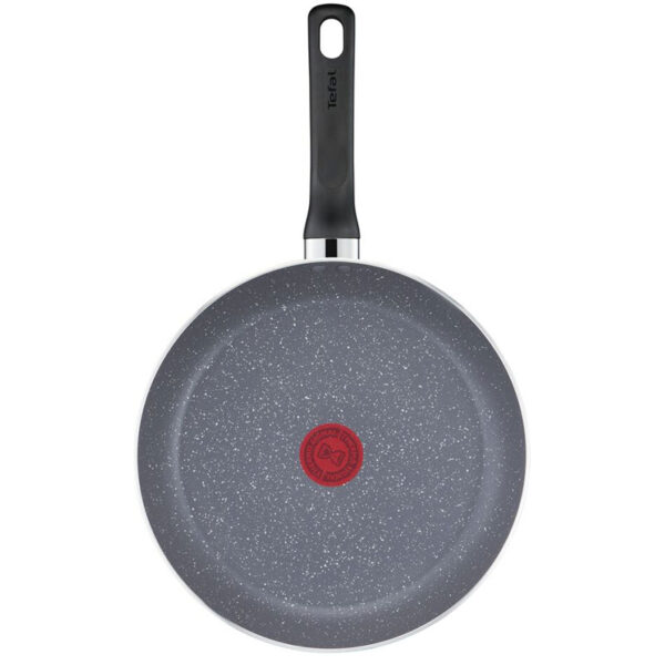 Tefal Natura Stone Frypan 24cm Non Stick Thermo Signal 100% Safe Frying Pan Mineralia Healthy Cooking B2260495