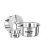 Nadstar Aluminum Sufuria 12Pcs No Lid 12-23 Cookware Set Tope Cooking Pot - Kitchen Heavy Duty 12-23 No-Lid