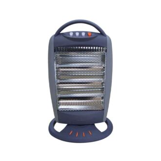 Decakila Room Heater 1200W 3 Heating Levels Oscillation Function Adjustable Thermostat Instant Heating Automatic Tip Over Protection Light Weight KEFH001B
