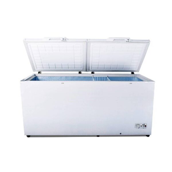 Hisense Chest Freezer 420L Frozen 135h, Easy Cleaning, Single Door White H550CF