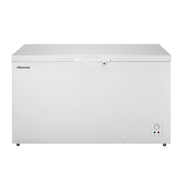 Hisense Chest Freezer 420L Frozen 135h, Easy Cleaning, Single Door White H550CF