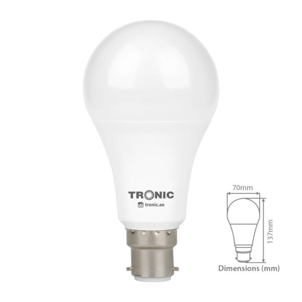 Tronic 15 Watts LED B22 (Pin) Bulb