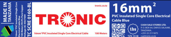 Tronic 16mm Single Core Cable