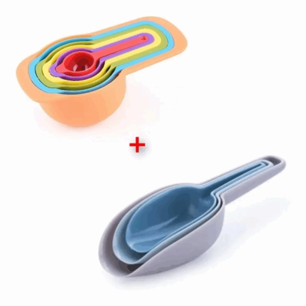 Measuring Spoon 6pcs and Scoop 3pcs Set