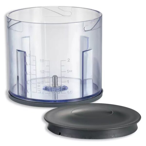 Kenwood Chopper 400W Electric Food Chopper With 500Ml Bowl Dual Speed Stainless Steel Quad Blade Rubber Lid Ice Crush Function CHP40.000BK