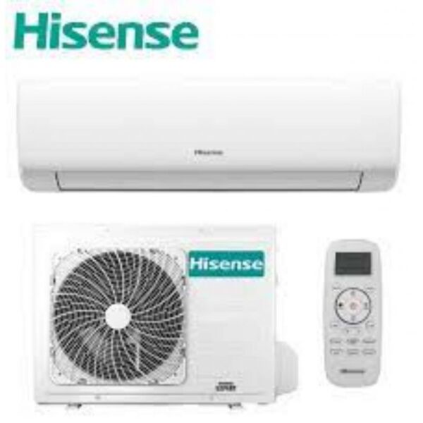 Hisense Wall Split Air Conditioner 9000BTU with Inverter, Ultra Quiet, Fast Cooling, High Efficiency AS-09TR4SYDDB03