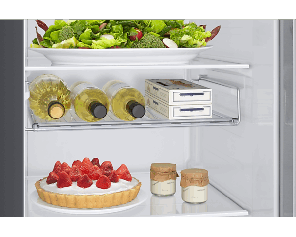 Samsung Refrigerator 635L with Sleek & Seamless Design, Side by Side, Digital Inverter, SpaceMax, DIT, Non-Plumb Dispenser, Auto Ice Maker Mirror Black RS64R53112A
