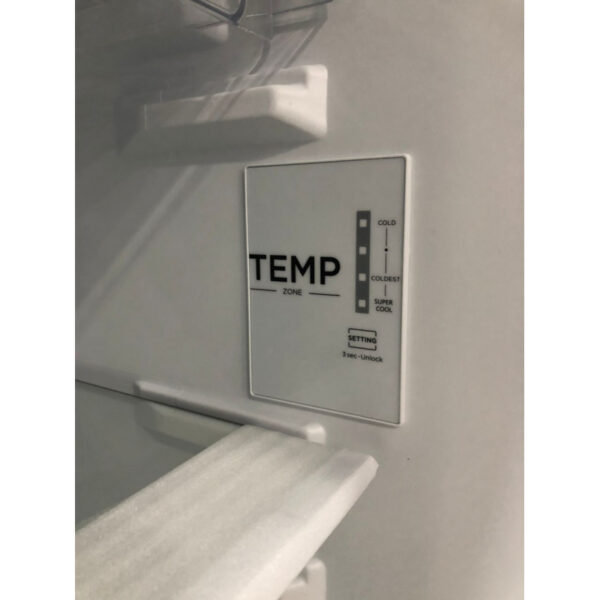 Westpoint Refrigerator 463L No Frost Glass Shelves 2 Doors Inox WNMN-5121.EI
