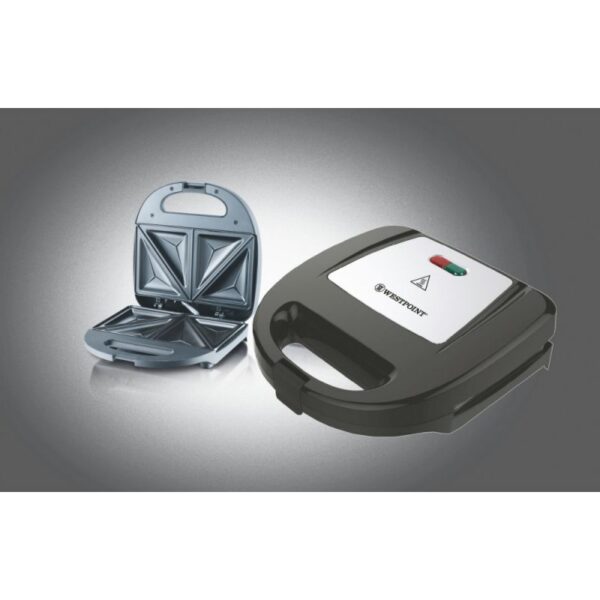 Westpoint Sandwich Maker 2 Slice 820W Stainless Steel WSMC-6817.NDR