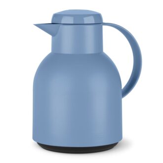 Tefal Samba Jug 1 Liter Blue Isothermal Jug Translucent Vacuum Flask Plastic-Polypropylenex (PP) Glass Liner K3035312 F4010110