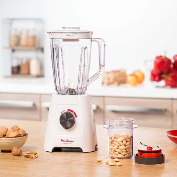Moulinex Blender 600W Facilic Liquidizer 1.5Lwith Grinder LM422127