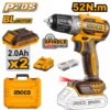 Ingco Lithium-Ion Cordless Brushless Drill 20V CDLI20453