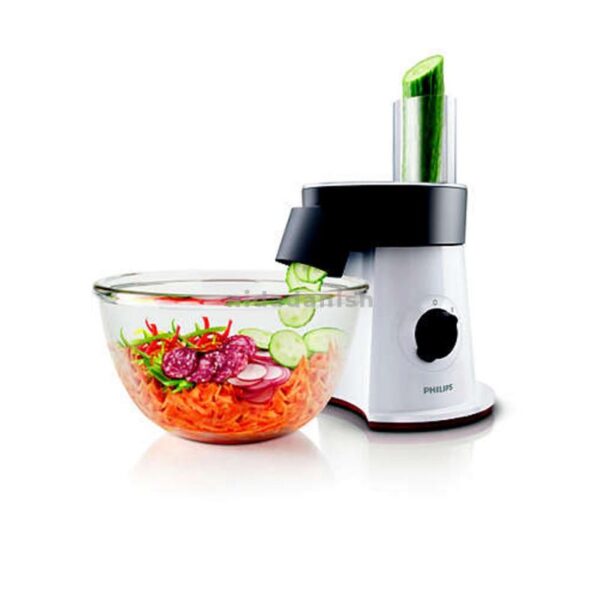 Philips Chopper Salad Maker 200W with 6 Disks HR1388