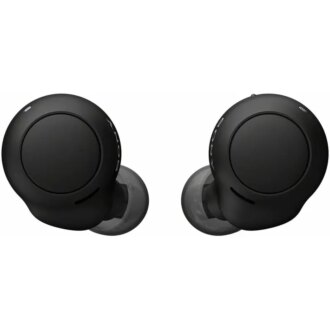 Sony Wireless Noise Cancelling In Earpbuds with Extra Bass, 10hrs Charging Case + 10hrs Battery, Arc Supporters to Ensure a Secure Fit, IPX4 Rating Water and Dust Resistant, Voice Assistant Compatible, Easier Clearer Hands Free Calling WF-C500