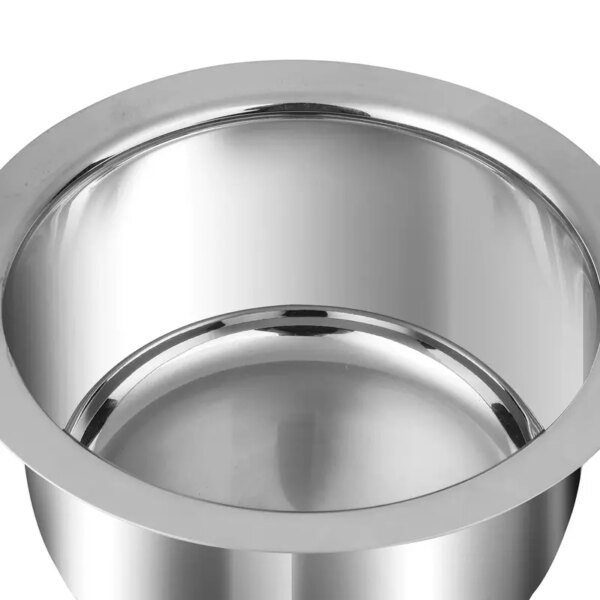 Nadstar Aluminum Sufuria 12Pcs With Lid 12-23 Cookware Set Tope Cooking Pot With Lid and Handle for Commercial Use - Kitchen Heavy Duty Half Polished