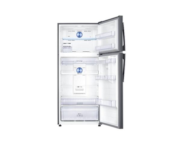 Samsung Refrigerator 533L Double Door, Top Freezer, Twin Cooling Plus, TMF, Power Cool, Digital Inverter, Air Hygienically, LED Lighting Silver RT67K6541SL/RT53K6541SL