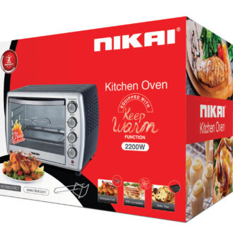Nikai Oven 65L with Convection & Rotisserie 2000W Temperature Control Timer NT6500SRC1
